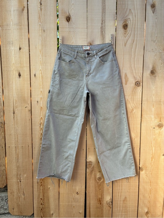 Ripton Denim - Ripton Women's Superlite Wide Jeans - Ash - 28 (cropped)